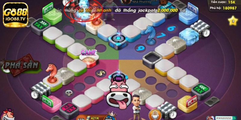 bet thu se tung xuc xac de di chuyen nuoc co Bet thủ sẽ tung xúc xắc để di chuyển nước cờ