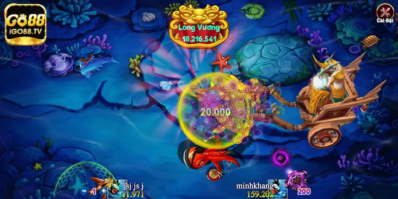 tham gia choi trai nghiem ban ca rong go88 Tham gia chơi trải nghiệm Bắn Cá Rồng GO88